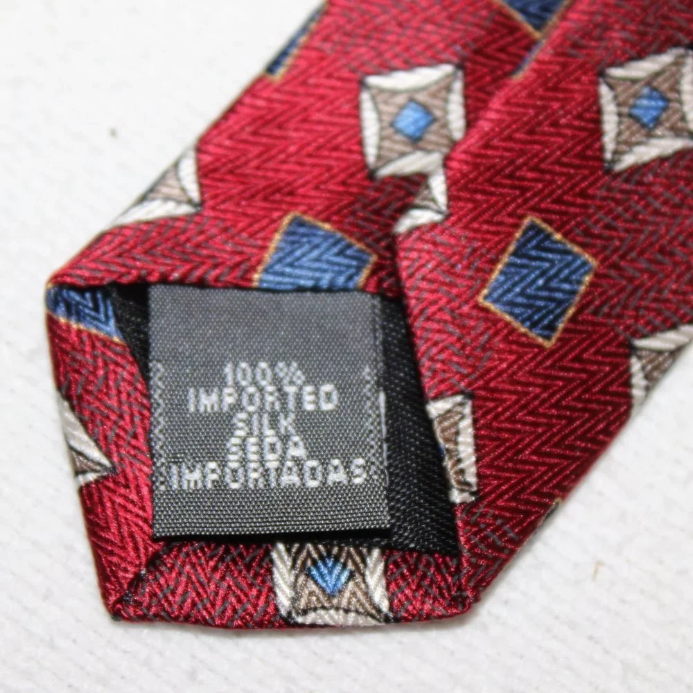 4 Stafford & Stafford Executive 100% silk neckties abstract floral classic lot